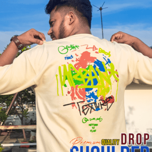 Urban Biscuit Color - Drop Shoulder