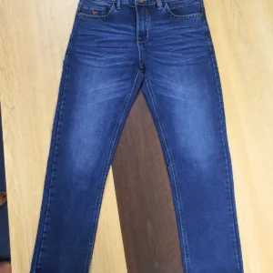 2 Piece Combo offer King Fisher Blue denim Jeans- 100% Export Quality.